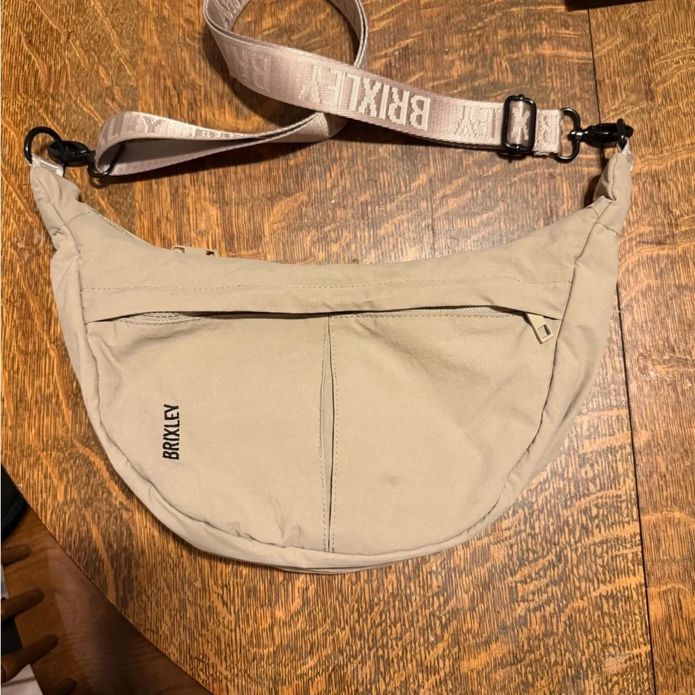 BRIXLEY Cream Crossbody Bag for Women - Picture 1 of 6